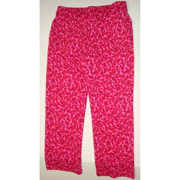 Womens Isaac Mizrahi Live Pull On Pebble Pants Red Pink XSP XS P Petite New - Picture 5 of 5